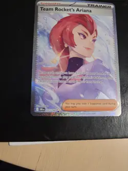 Team Rockets Ariana 237/182 - Pokemon Destined Rivals Special Illustration NM - Image 5