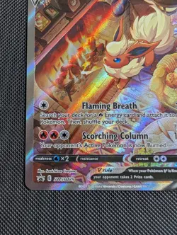 Flareon V SWSH179 SWSH: Sword & Shield Holo Black Star Promo Pokemon Card TCG - Image 3