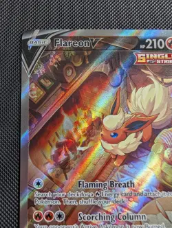 Flareon V SWSH179 SWSH: Sword & Shield Holo Black Star Promo Pokemon Card TCG - Image 4