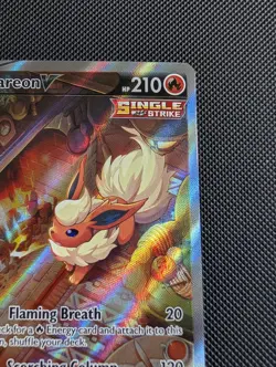 Flareon V SWSH179 SWSH: Sword & Shield Holo Black Star Promo Pokemon Card TCG - Image 5