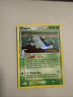 Quagsire (Delta Species) #21/101 - EX Dragon Frontiers Reverse Holo 2006 Pokemon - Image 1