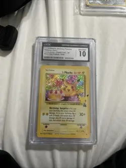 Pokemon Birthday Pikachu Celebrations Classic Collection Holo 24/53 - Image 1
