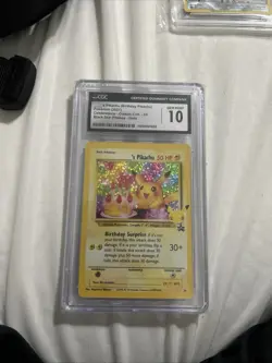 Pokemon Birthday Pikachu Celebrations Classic Collection Holo 24/53 - Image 2