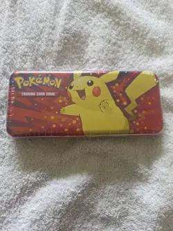 Pokemon Back To School Pencil Case Tin - FACTORY SEALED (Costco Bundle 2 Packs) - Image 1