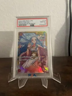 Nefeltari Vivi OP07-118 JPN Kingdoms of Intrigue Foil Gem Mint PSA 10 One Piece - Image 1