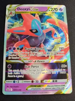 Deoxys VSTAR SWSH268 SWSH: Sword & Shield Promo Card Holo - Image 1