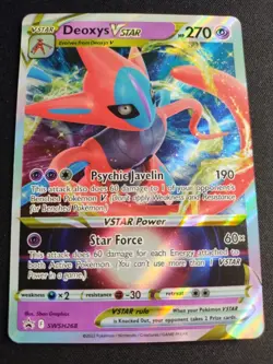 Deoxys VSTAR SWSH268 SWSH: Sword & Shield Promo Card Holo - Image 2