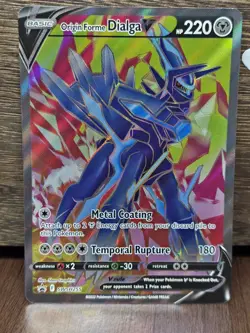 Origin Forme Dialga V SWSH255 SWSH: Sword & Shield Promo Cards Holo NM - Image 1
