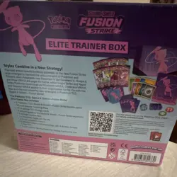 Pokemon TCG Fusion Strike Elite Trainer Box Mew English 2021 65 Cards - Image 5