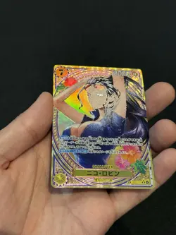 Nico Robin EB03-055 SP Alt Art SR Heroines Edition One Piece Card NM JP - Image 4