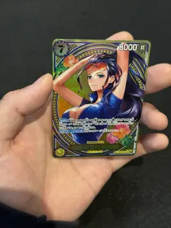 Nico Robin EB03-055 SP Alt Art SR Heroines Edition One Piece Card NM JP - Image 5