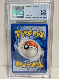 Pokemon TCG Vaporeon Ex Delta Species Holo Rare Card 18/113 Chum lee Signature - Image 2