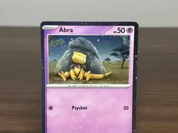 Abra 063/165 S&V 151 | Cosmos Holo Swirl Pokemon Card - Image 2