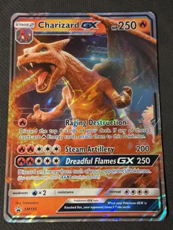 Charizard GX SM195 - Pokemon Oversized Jumbo Card - Image 1