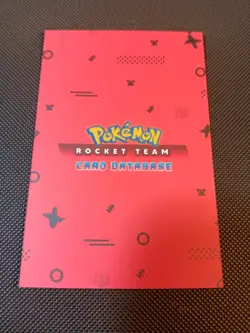 Pokemon Growlithe Cracked Ice Holo Team Rocket Card Database Set Peru - Image 2