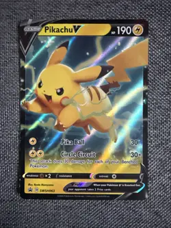 Pikachu V SWSH063 | Sword & Shield Promo Cards | NM - Image 1