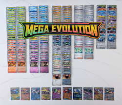 Mega Evolution - Complete Master Base Set - C/U/R/Rev/EX (254 Cards) - Image 1