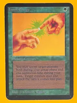 MTG INSTILL ENERGY Alpha (OldManMTG 011-985) - Image 1