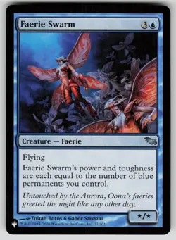 Faerie Swarm Uncommon The List Reprints 37/301 MTG Near Mint 2020 - Image 1