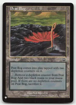 Peat Bog 322 PLST The List Reprints Magic MTG NM - Image 1