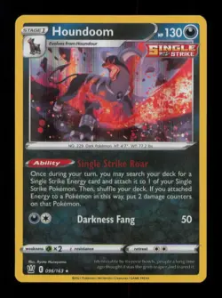 HOLO HOUNDOOM RARE HOLO 096/163 NM POKEMON - Image 1