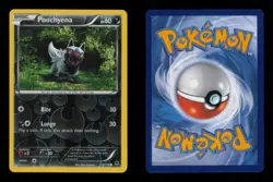REVERSE HOLO POOCHYENA COMMON 53/119 LP POKEMON - Image 3