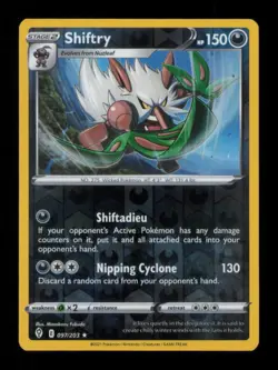 REVERSE HOLO SHIFTRY RARE 097/203 MP POKEMON - Image 1