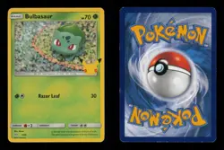 BULBASAUR PROMO 001/025 LP POKEMON - Image 3