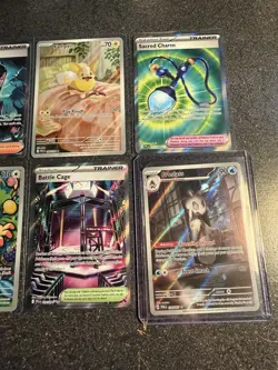 Pokemon TCG | Paldea Evolved Holo & Full Art Lot | Pinsir, Ursaluna ex, Wooper - Image 4
