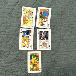 Lot Of 18 Pokemon Pocket Monsters Playing Cards Vintage - Image 2