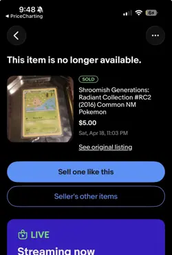 Shroomish Generations Radiant Collection #RC2 Pokemon✨🔥SHIPS FAST💨+FREE GIFT🎁 - Image 2