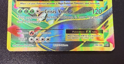 HP / Heavy play Pokemon TCG M Venusaur EX 100/108 Evolutions Holo 230HP - Image 3
