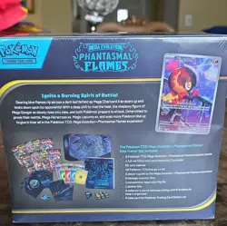 Pokemon TCG Mega Evolution Phantasmal Flames Elite Trainer Box Charizard 2025 - Image 2