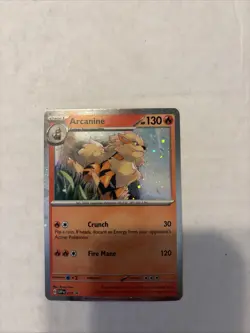 Pokemon Arcanine SVP 011 Black Star Promo NM - Image 1