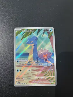 Pokemon TCG Misty's Lapras Destined Rivals 194/182 NM Condition Fresh Pull - Image 1