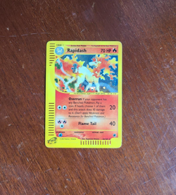 Pokemon Rapidash 26/165 Expedition e-Reader Holo Rare 2002 - LP - Image 1