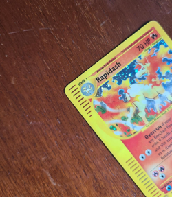 Pokemon Rapidash 26/165 Expedition e-Reader Holo Rare 2002 - LP - Image 3