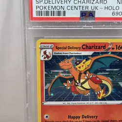 Pokemon Center SWSH Special Delivery HOLO Charizard #SWSH075 - PSA 8 NM-Mint - Image 3