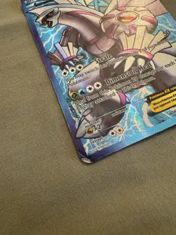 2013 Pokemon Black & White Full Art Palkia Ex Holo Plasma Blast #100 Light Use - Image 2