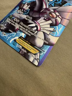 2013 Pokemon Black & White Full Art Palkia Ex Holo Plasma Blast #100 Light Use - Image 3