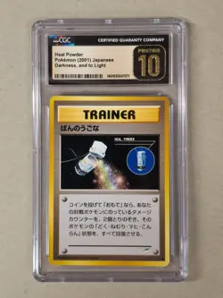Pokemon Heal Powder 2001 Japanese Darkness Light CGC 10 Pristine - Image 1