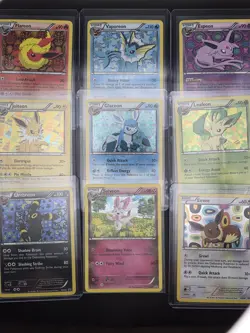 Pokemon TCG Eeveelution Black & White Promo Full Set BW87 - BW94 + Holo Sylveon - Image 1