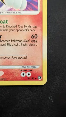 Entei - Pokemon Secret Wonders 4/132 Holo Rare - LP - Image 5