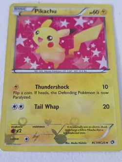 Pokemon TCG Pikachu Legendary Treasures Radiant Collection Holo RC7/RC25 - Image 2