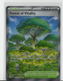 Forest of Vitality 109/088 Ultra Rare Perfect Order Pokemon Near Mint - Image 1