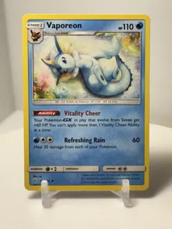 Vaporeon - Cosmic Eclipse 42/236 Uncommon Pokemon - Image 1
