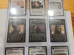 Star Wars CCG Theed Palace Alternate Image AI Set of 9 Cards Near-mint Unplayed - Image 3