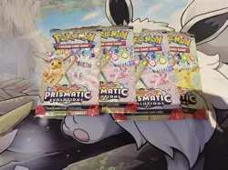 Pokemon Prismatic Evolutions Sealed Booster Pack x1 - Image 1
