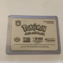 1998 Pokemon Viz Video Pikachu Meowth Lenticular Card PIKA-0032D - Image 3