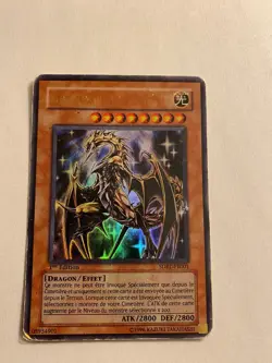 CARTE YU-GI-OH RARE GRAND DRAGON D'OR SDRL-FR001 PREMIERE EDITION 1996 - Image 1